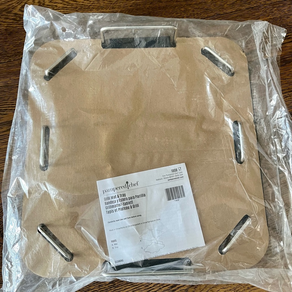 Pampered Chef Grill Mat & Tray